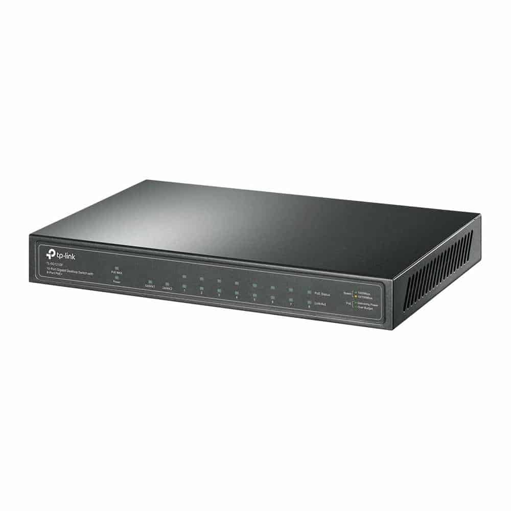 TP-LINK 10-Port Gigabit Desktop Switch w- 8-Port PoE+